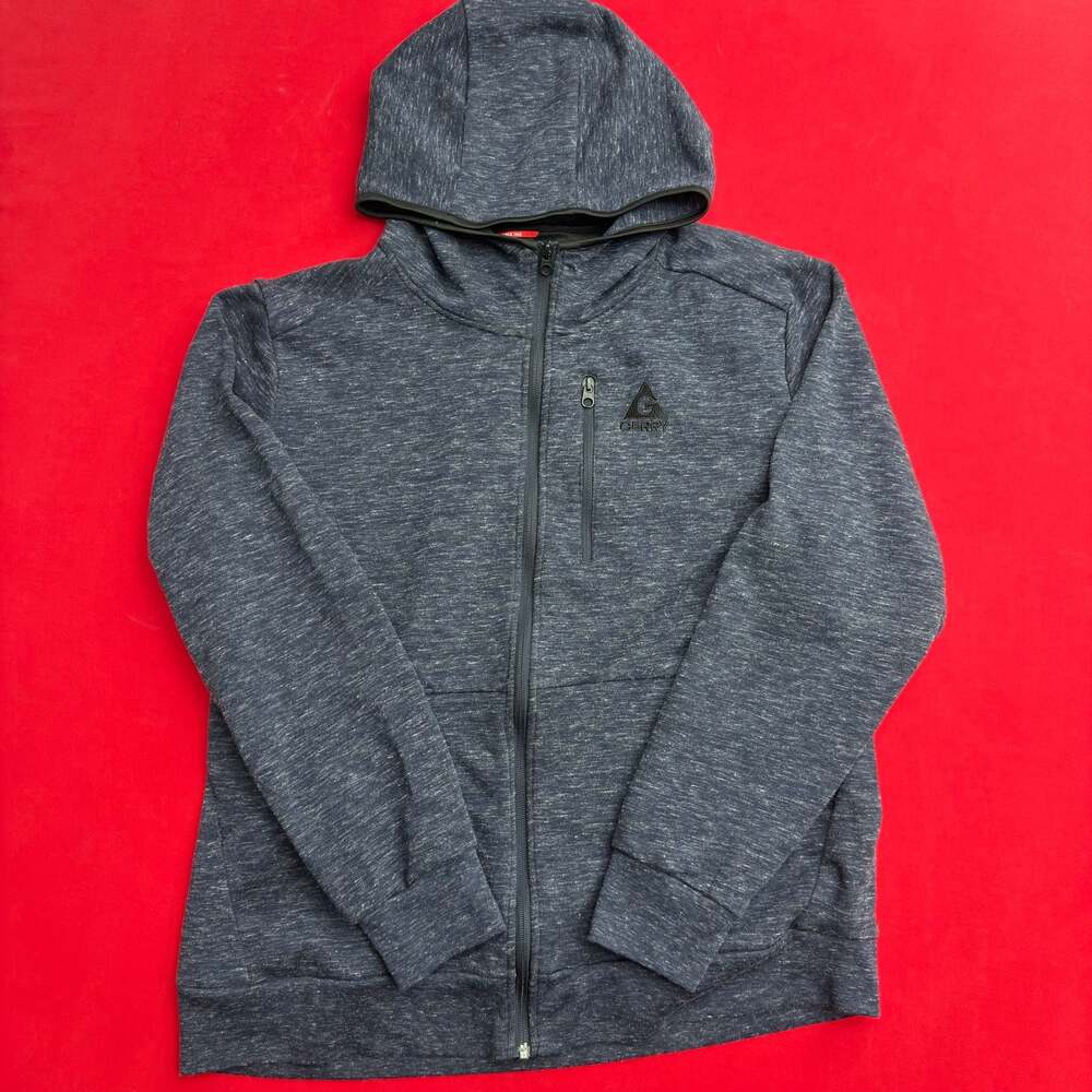 Gerry Men's Static Full-zip Hoodie Size Small Grey Heather for sale online
